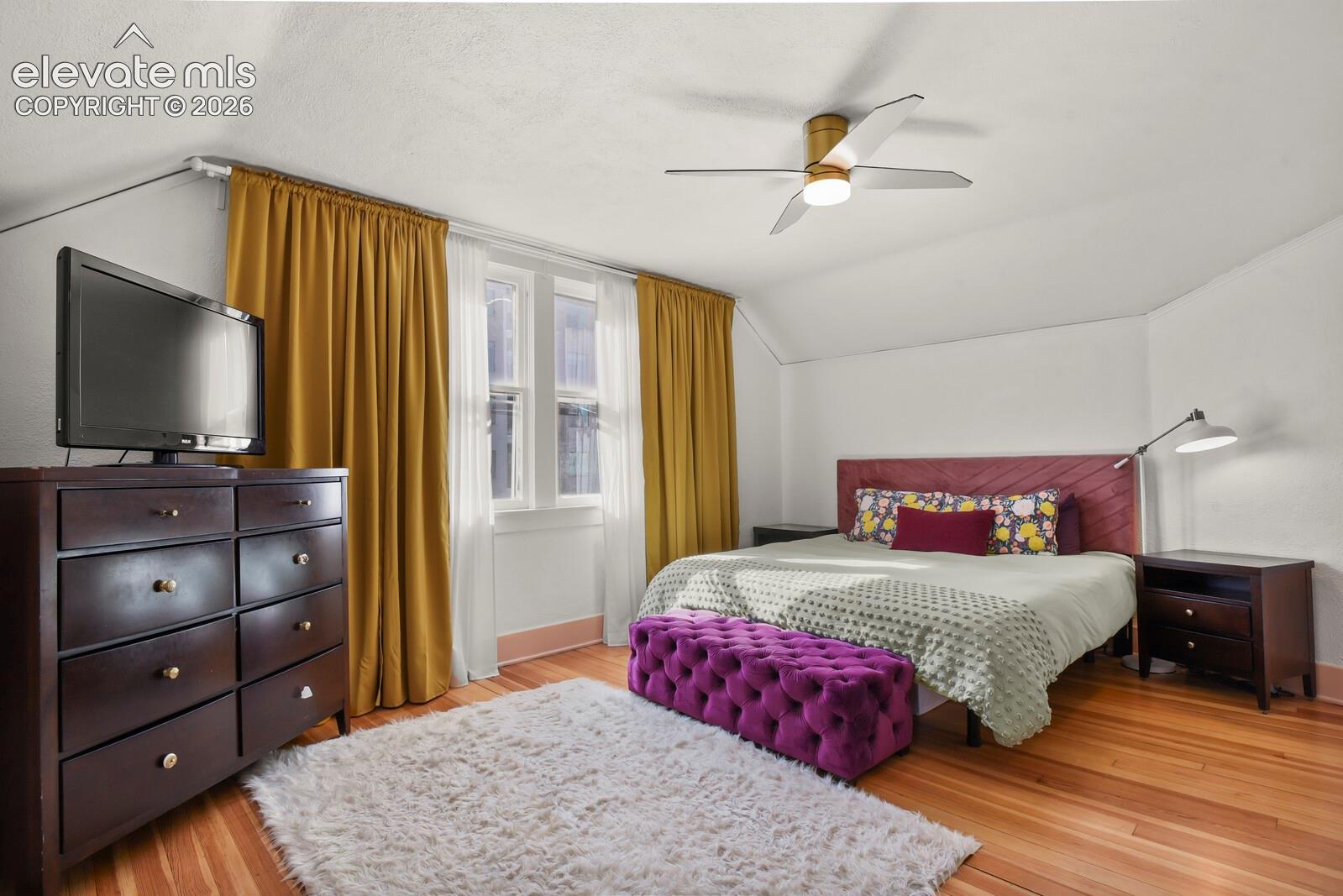 Upper level primary bedroom
