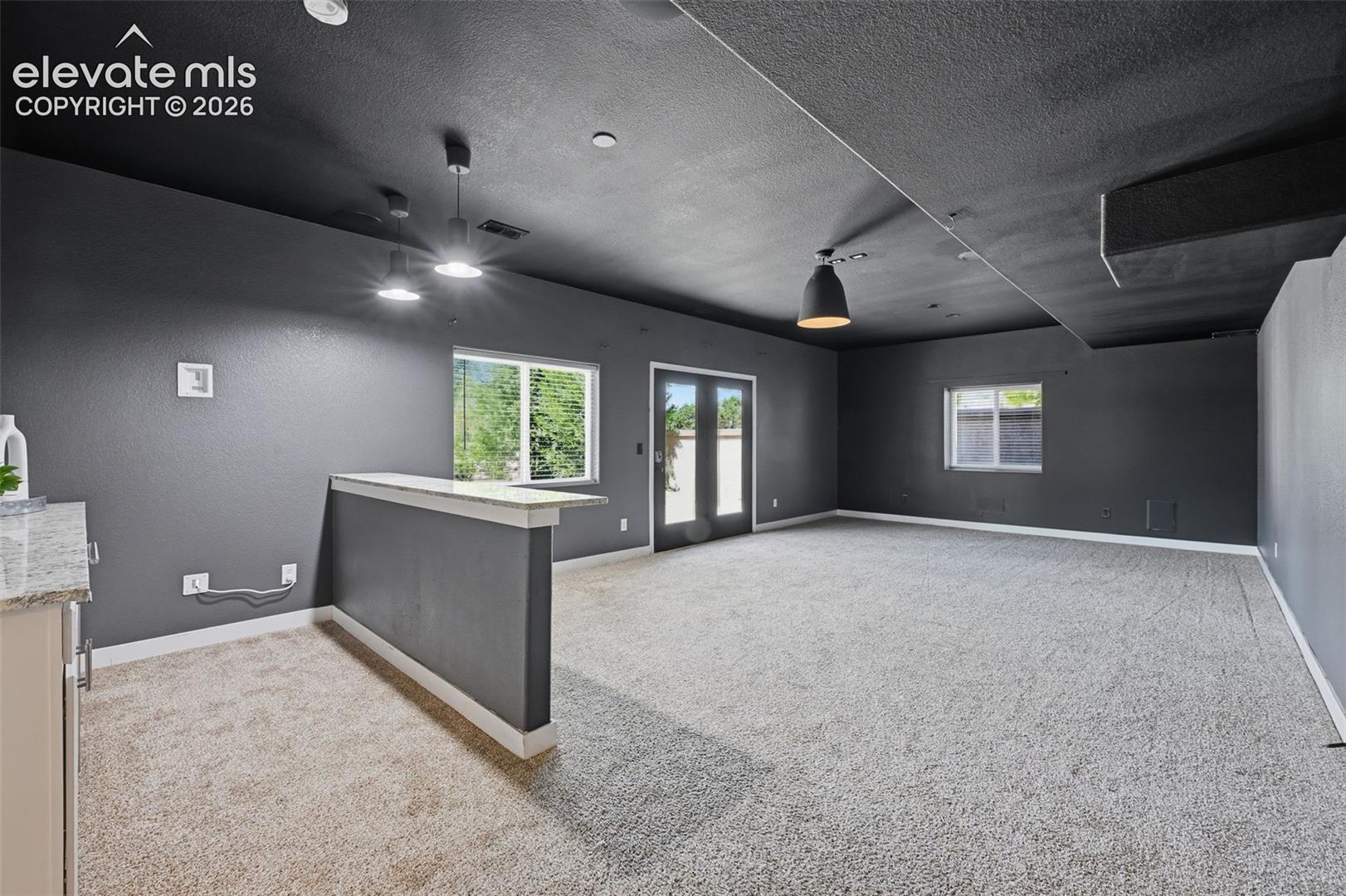 Walk out basement to your private back yard!