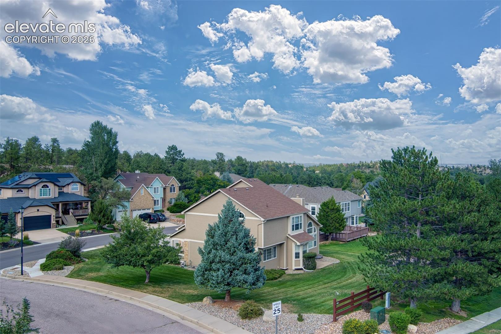 Desirable neighborhood, nice corner lot.