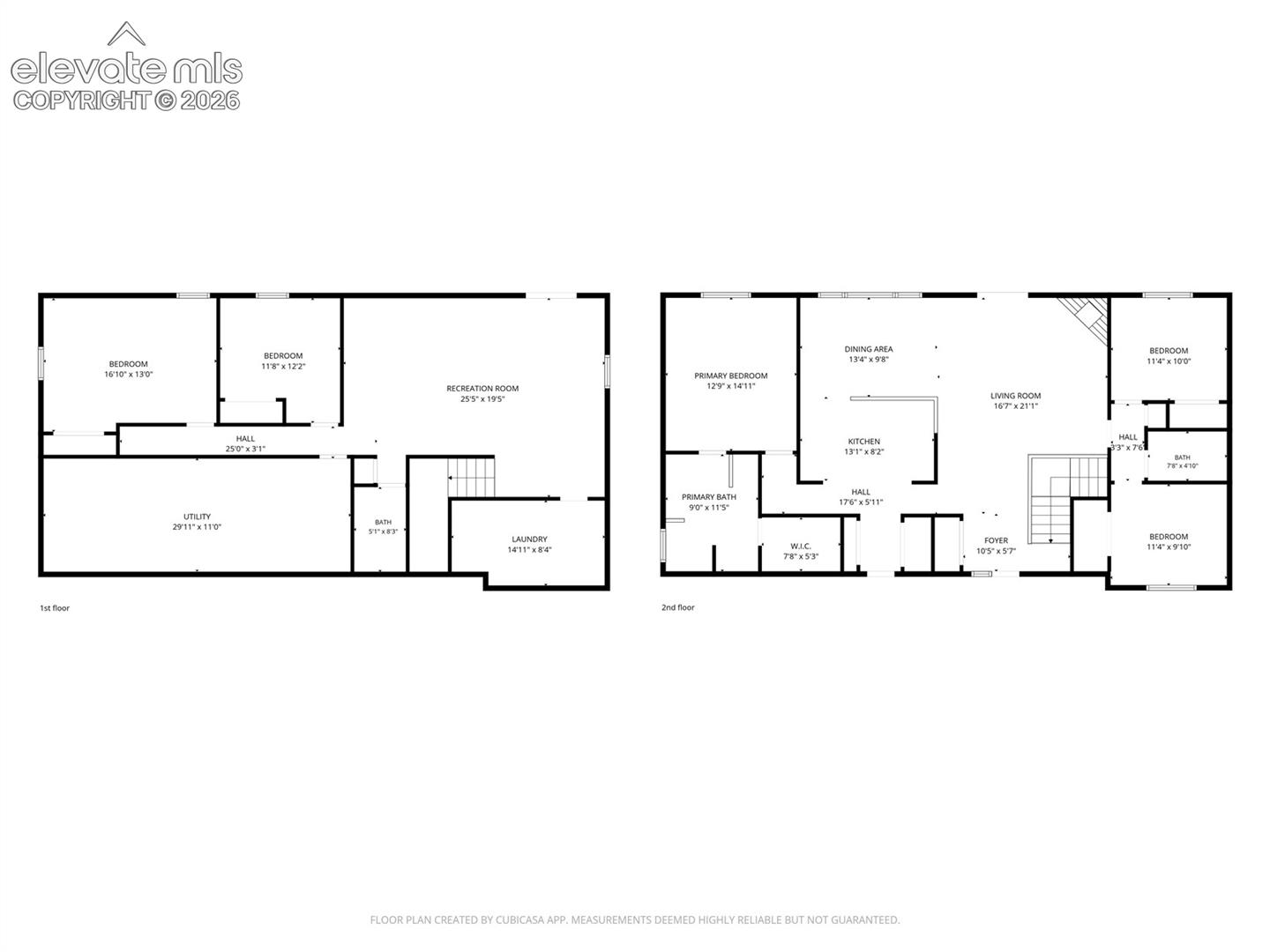 Whole House Floor Plan