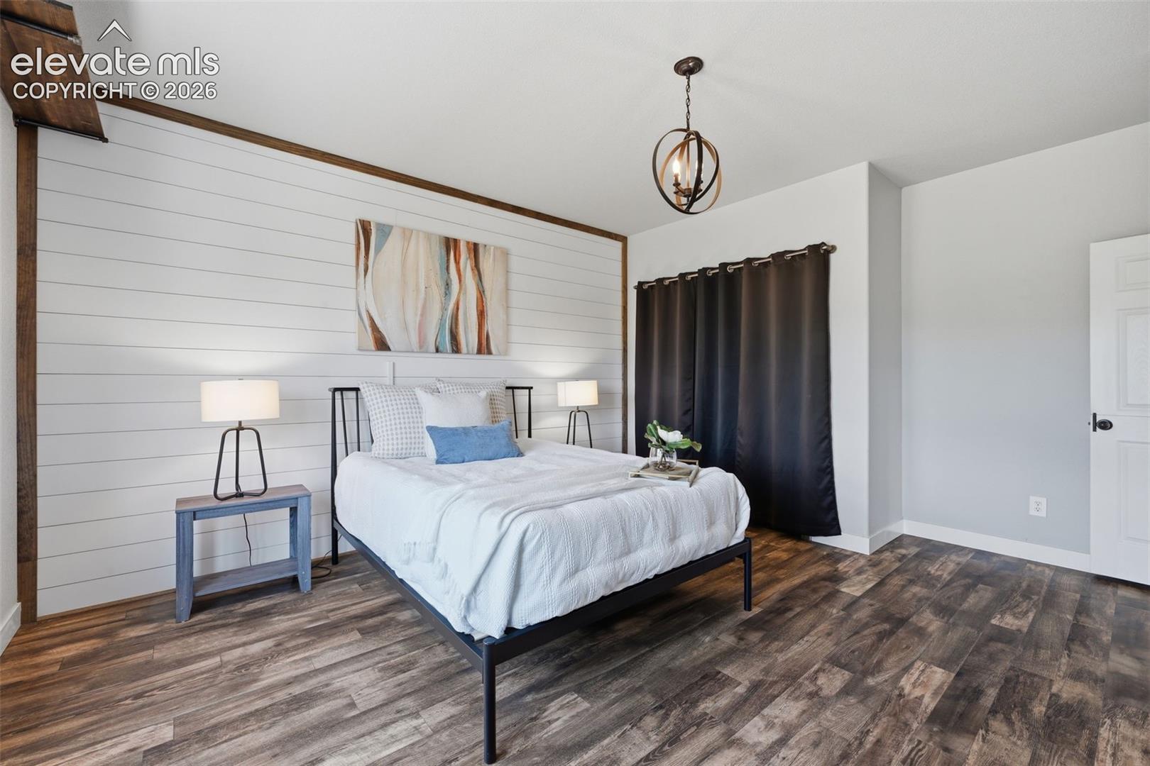 Another view of the spacious main level bedroom!