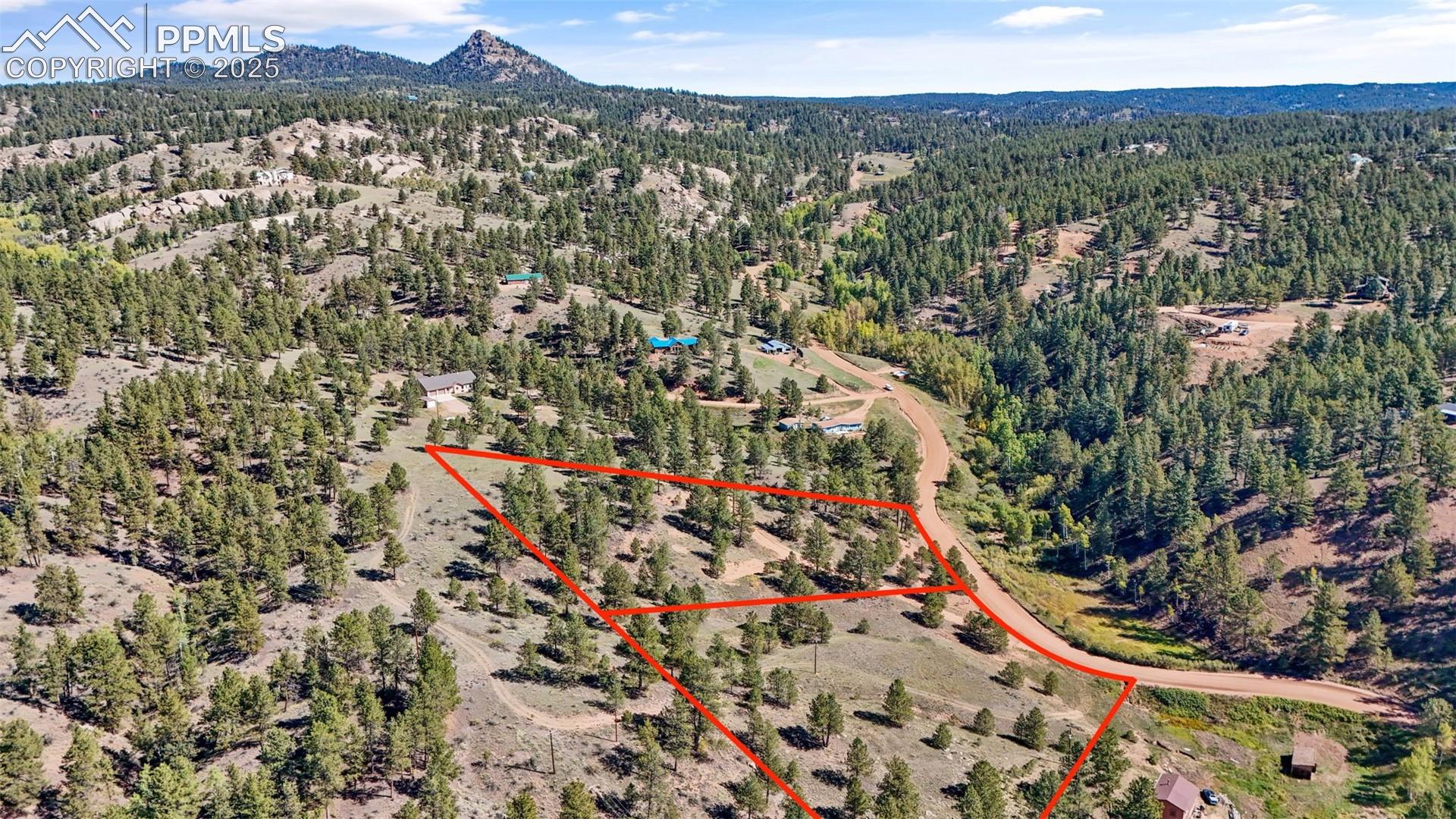 Not a survey, approximate lot lines