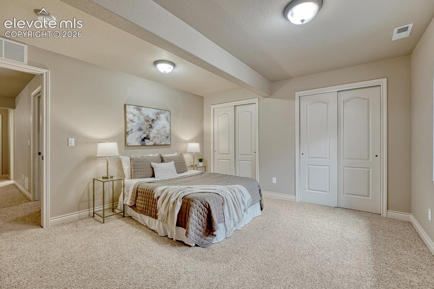Basement #3 offers double closets.
