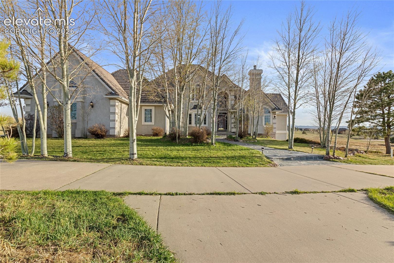 Front of house looking from driveway