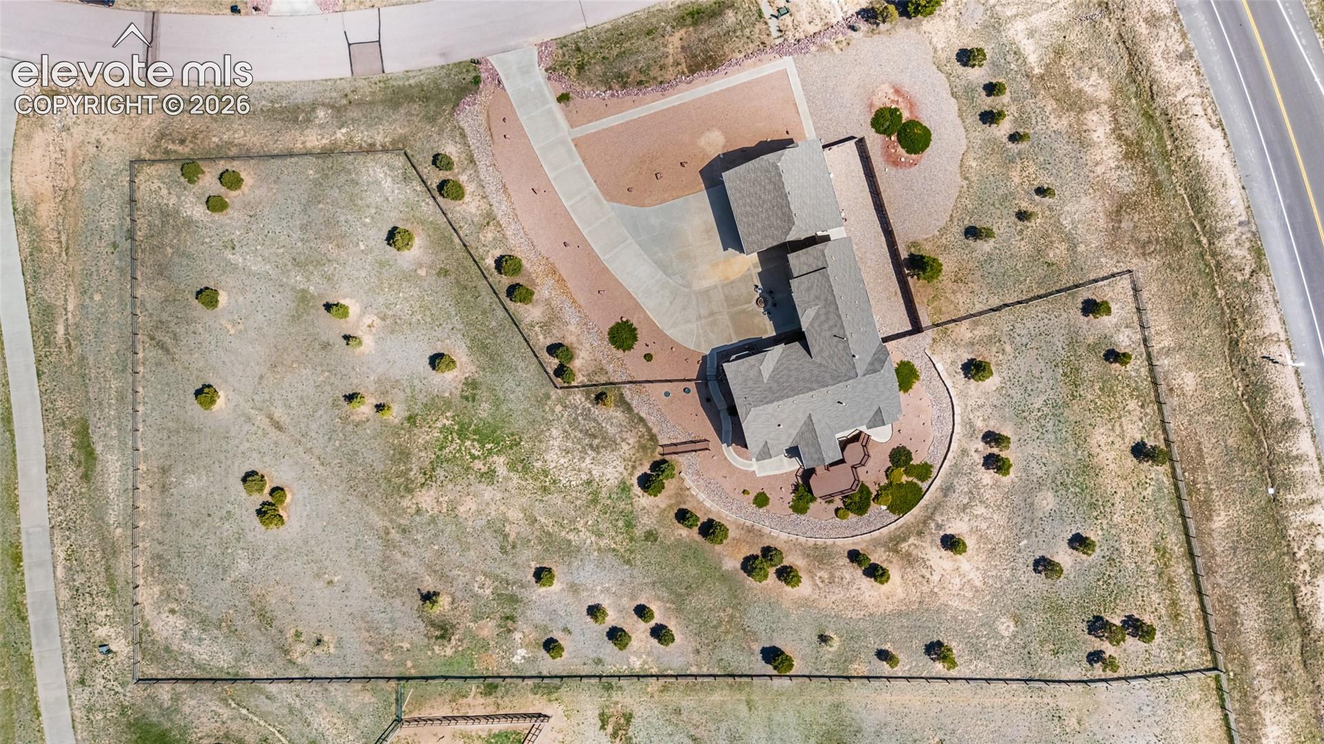 Fenced Property 
