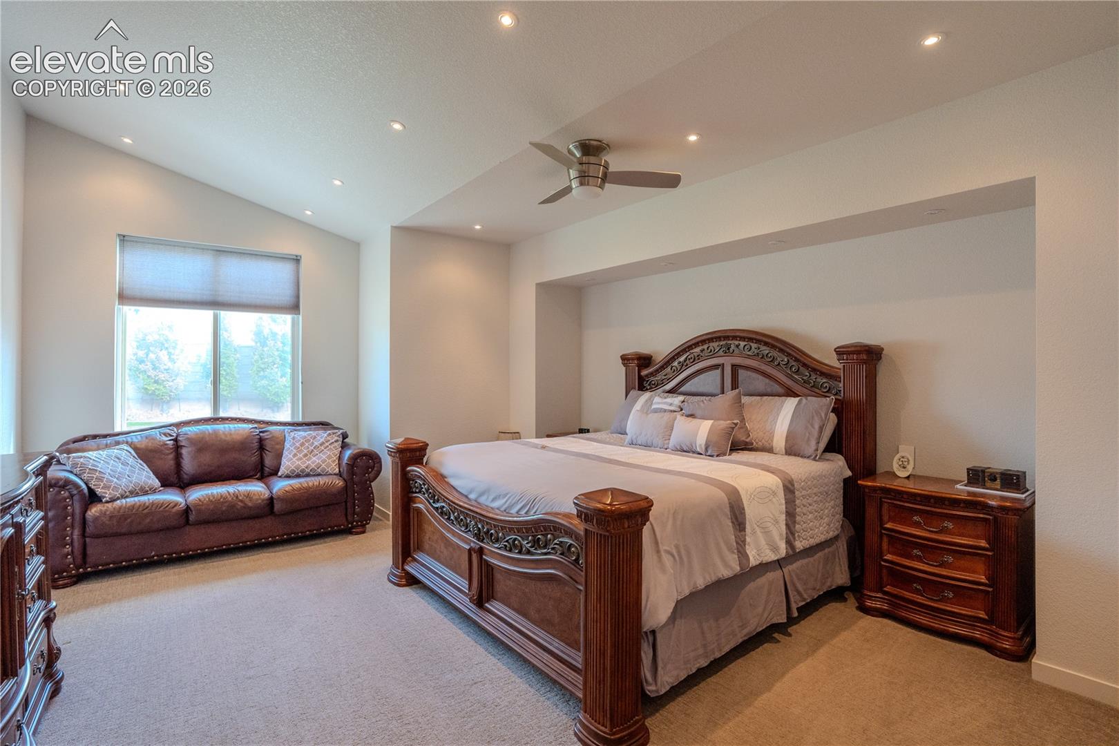 Large primary suite has a large walk in closet, 5pc bath, walk in steam shower and jetted tub