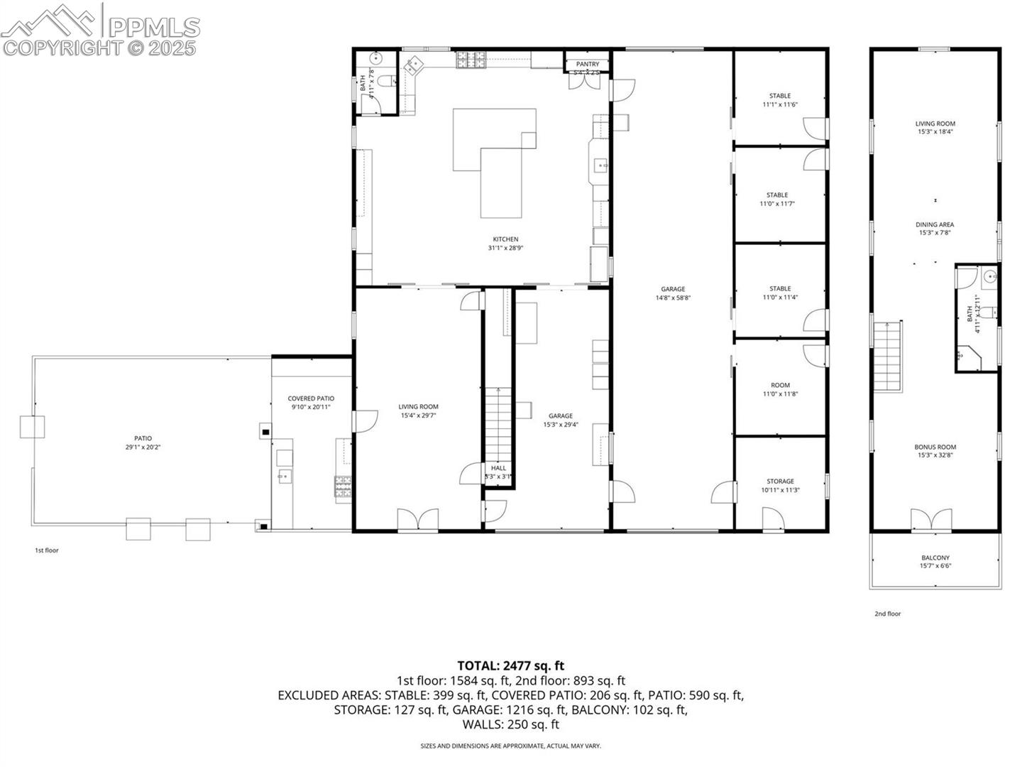 Bunk House/Stables