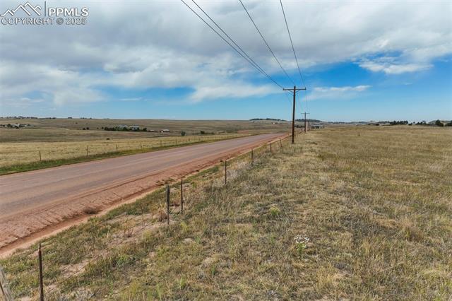 View of street with a rural view