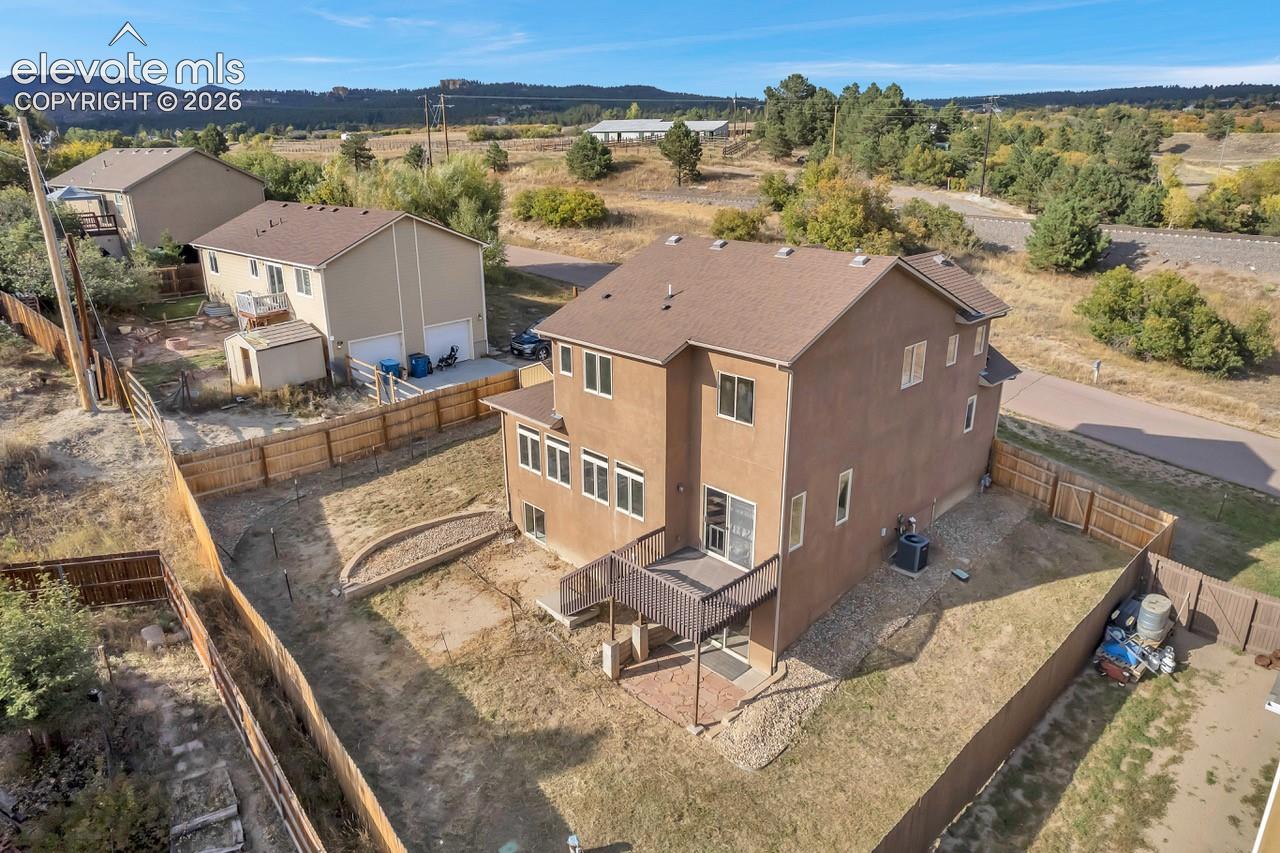 Fenced backyard!