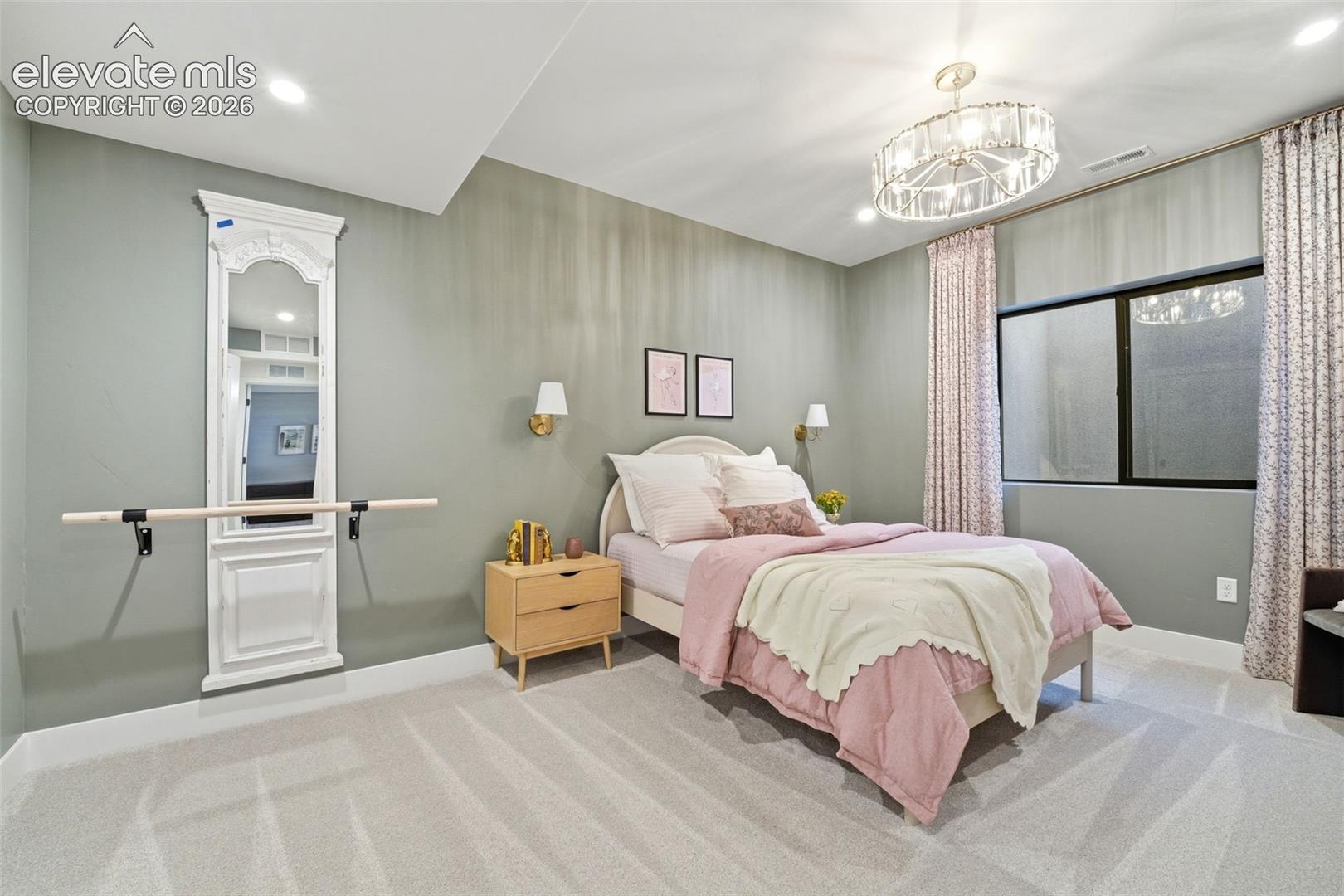 Bedroom 3 located in the Lower Level