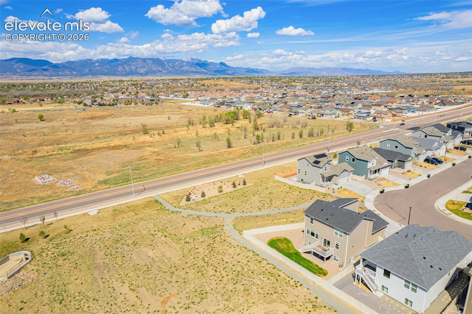 Newly constructed properties featuring contemporary architectural styles and private backyards