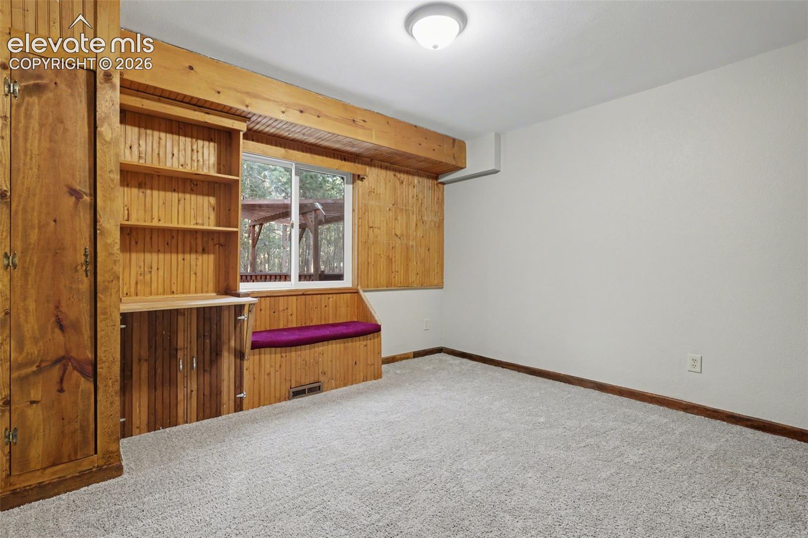 Bedroom 1 with built ins