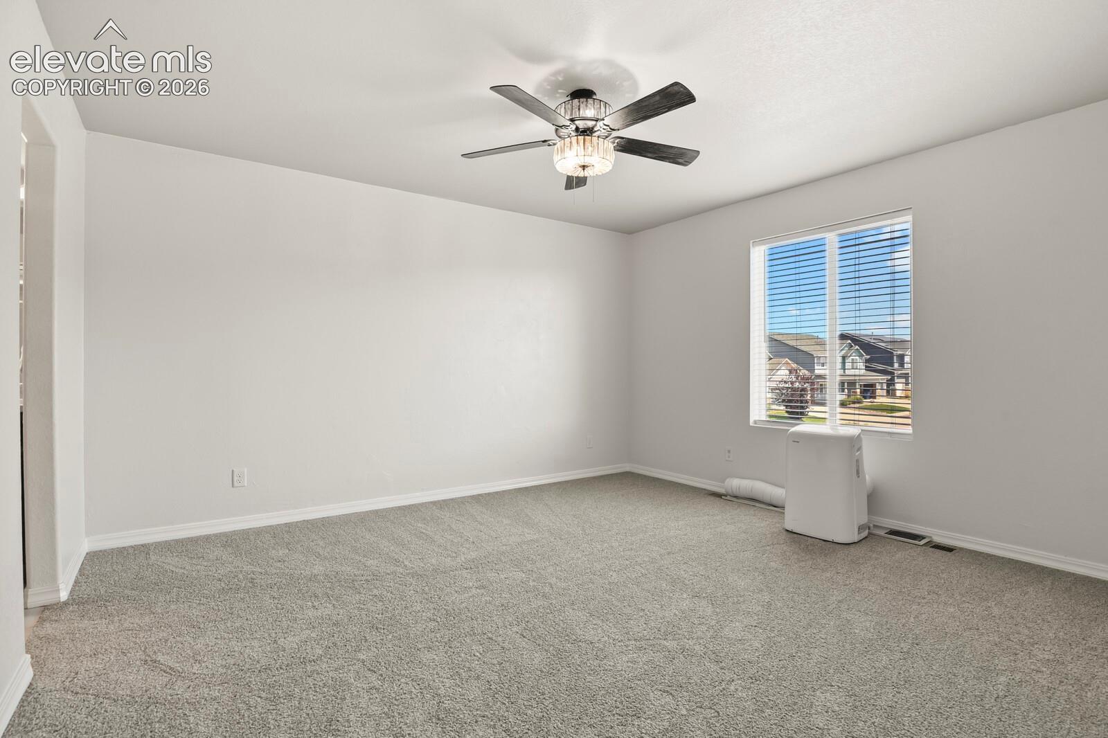 The, in window, air conditioner comes with the house for your sleeping comfort