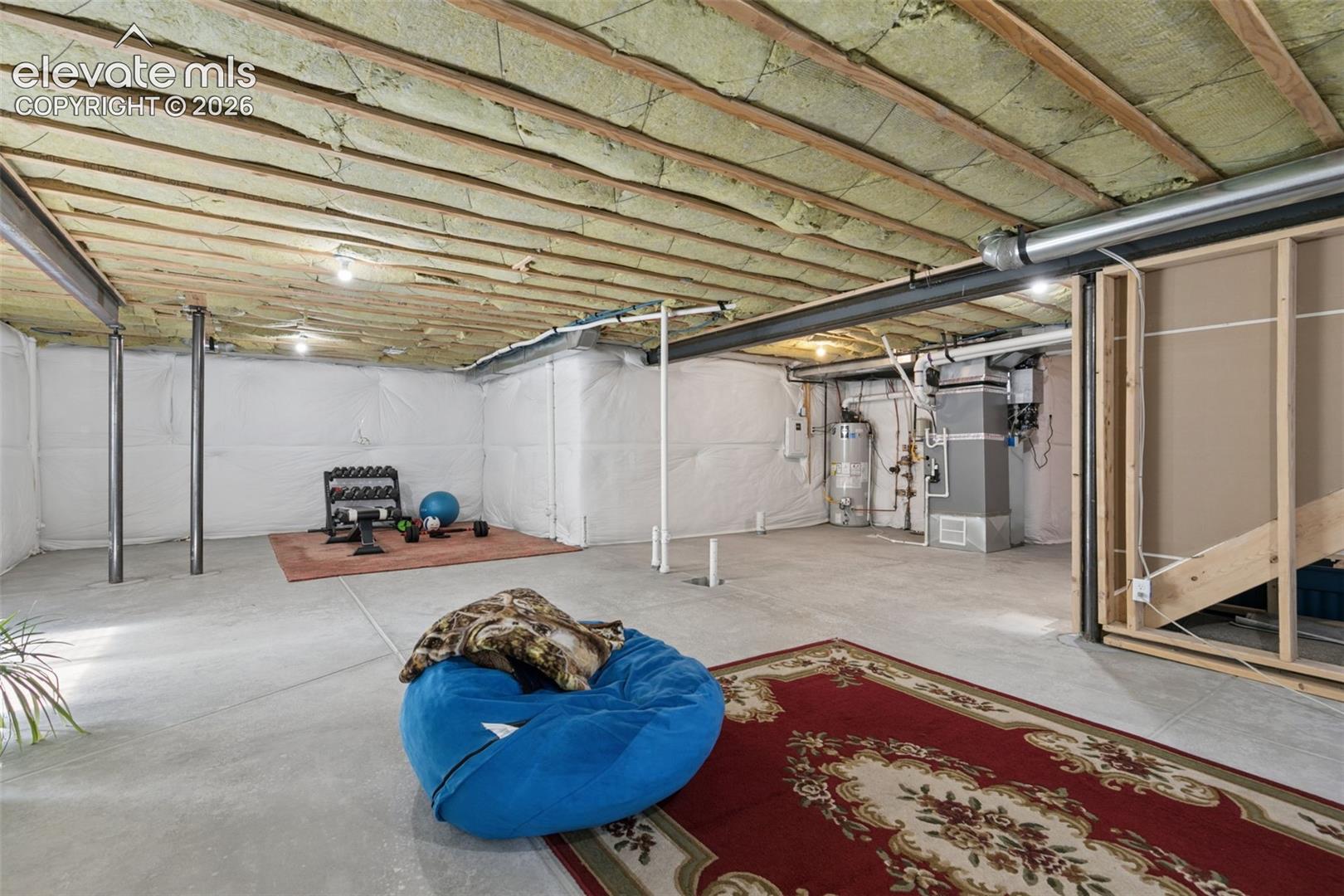 Spacious basement