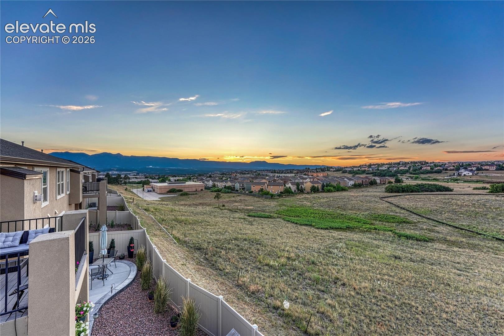Enjoy a quiet outdoor setting surrounded by the beauty of northern Colorado Springs while remaining close to everyday conveniences including views of the Air Force Academy.