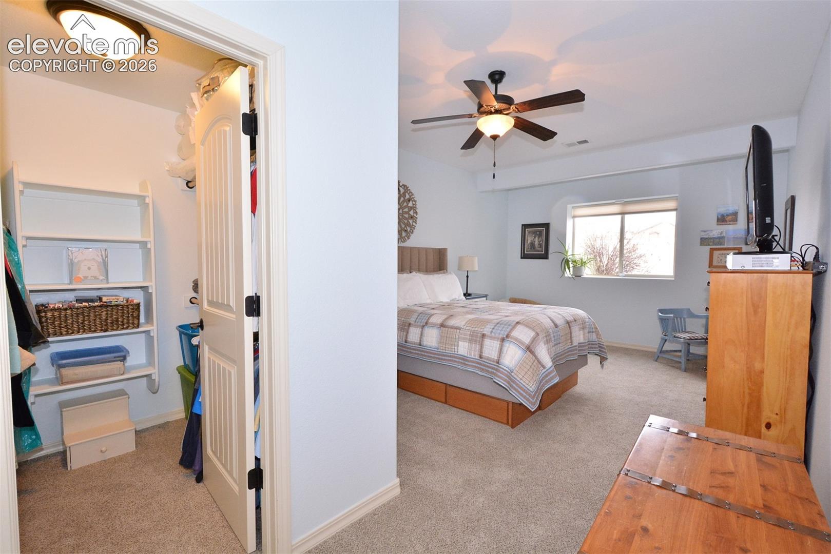Bedroom in full basement