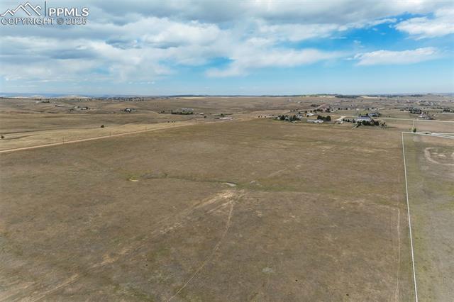 Aerial view featuring a rural view
