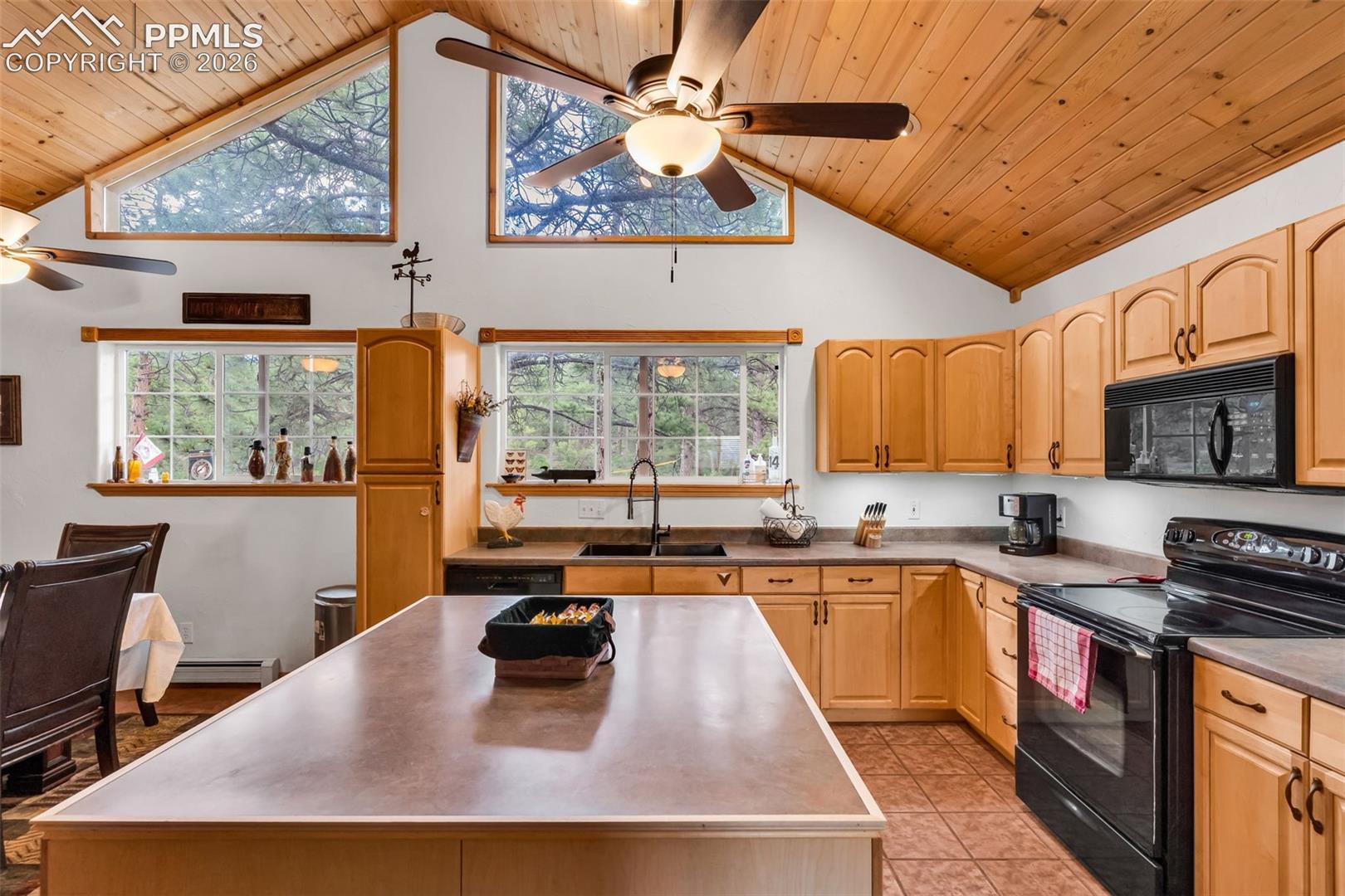 Kitchen will all appliances (including 2 ovens) and a pantry cupboard