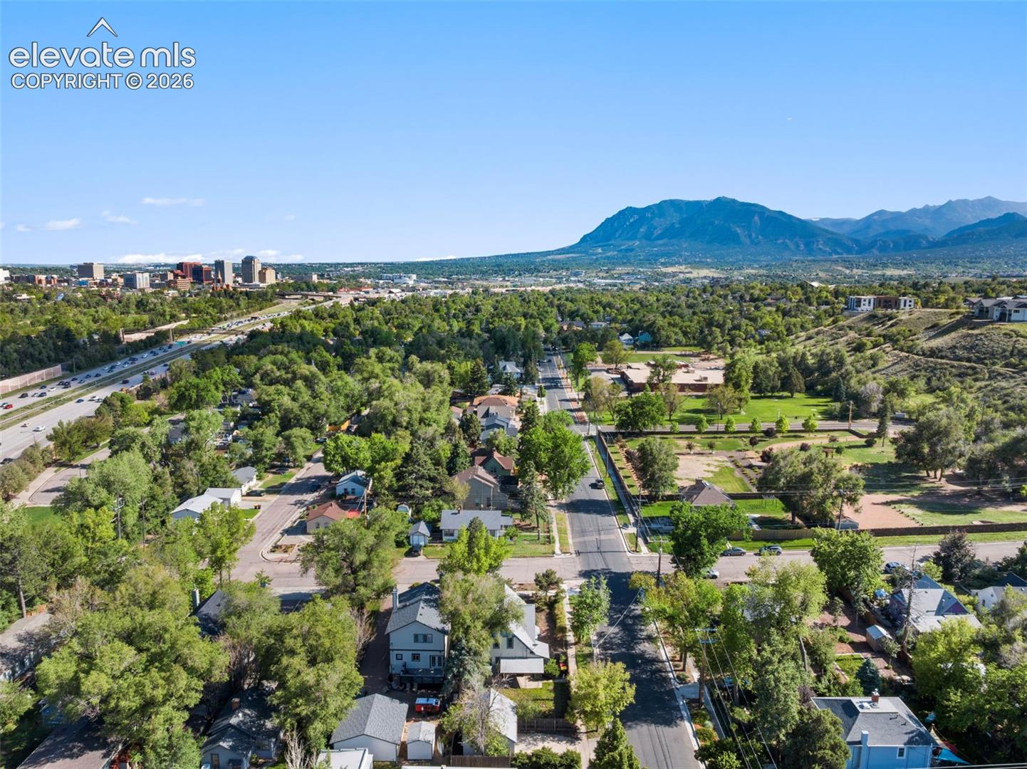 Close to downtown Colorado Springs and Old Colorado city