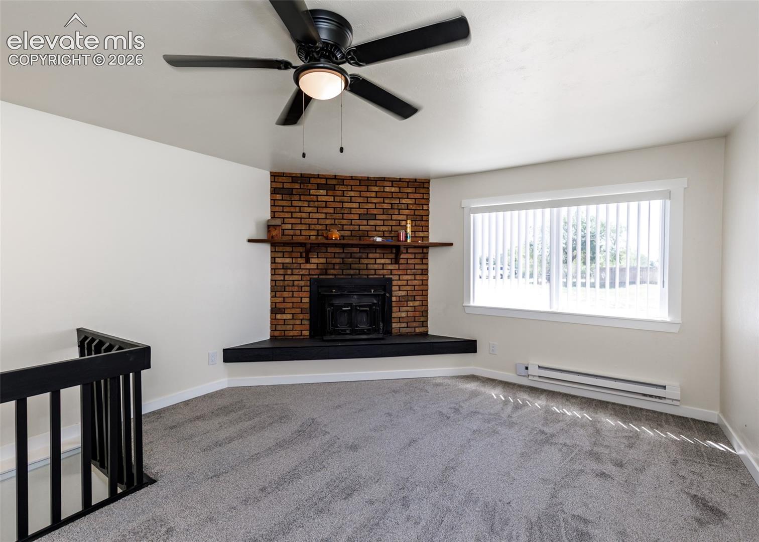 Fireplace in Family Room