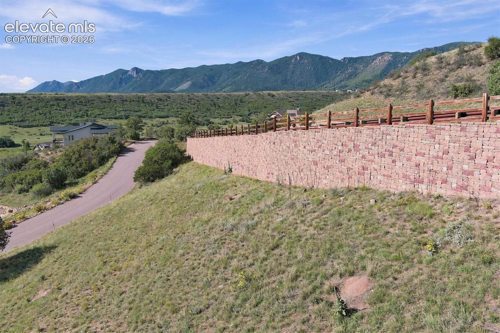 Different angle of the lot- offers privacy
