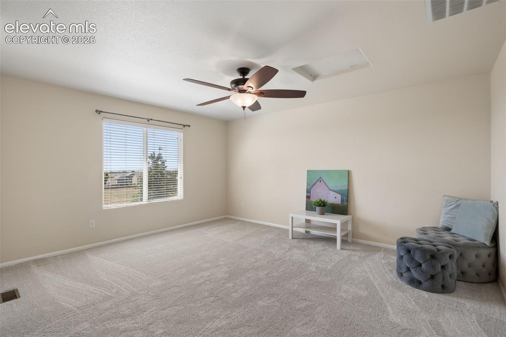 Living Space Number 2 : Oversized Upstairs Loft Area