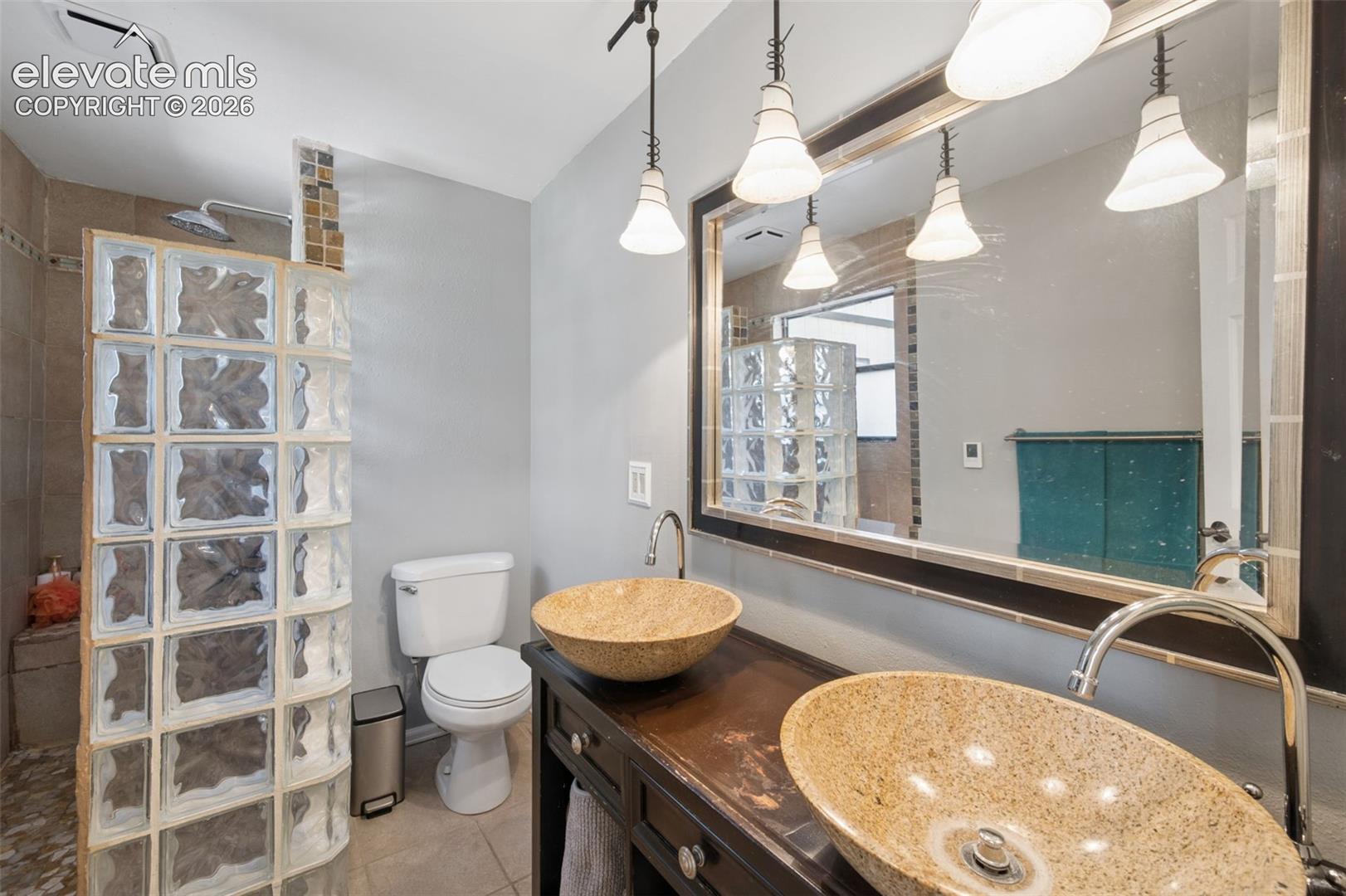 Primary attached bathroom