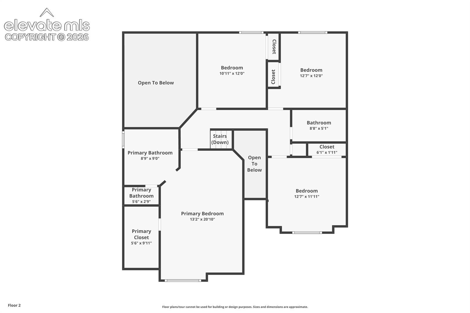 Second floor plan