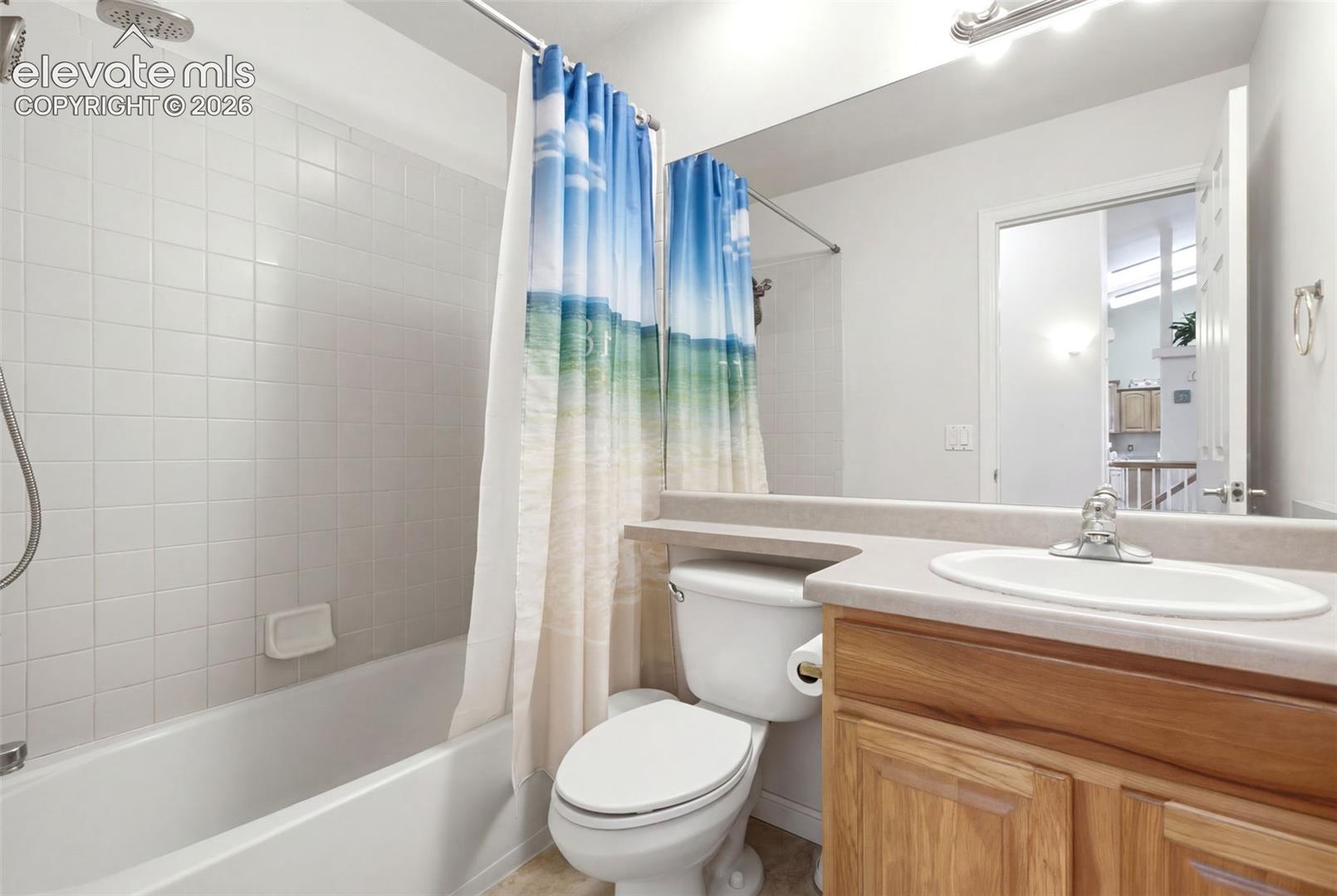 Secondary, main-level bathroom