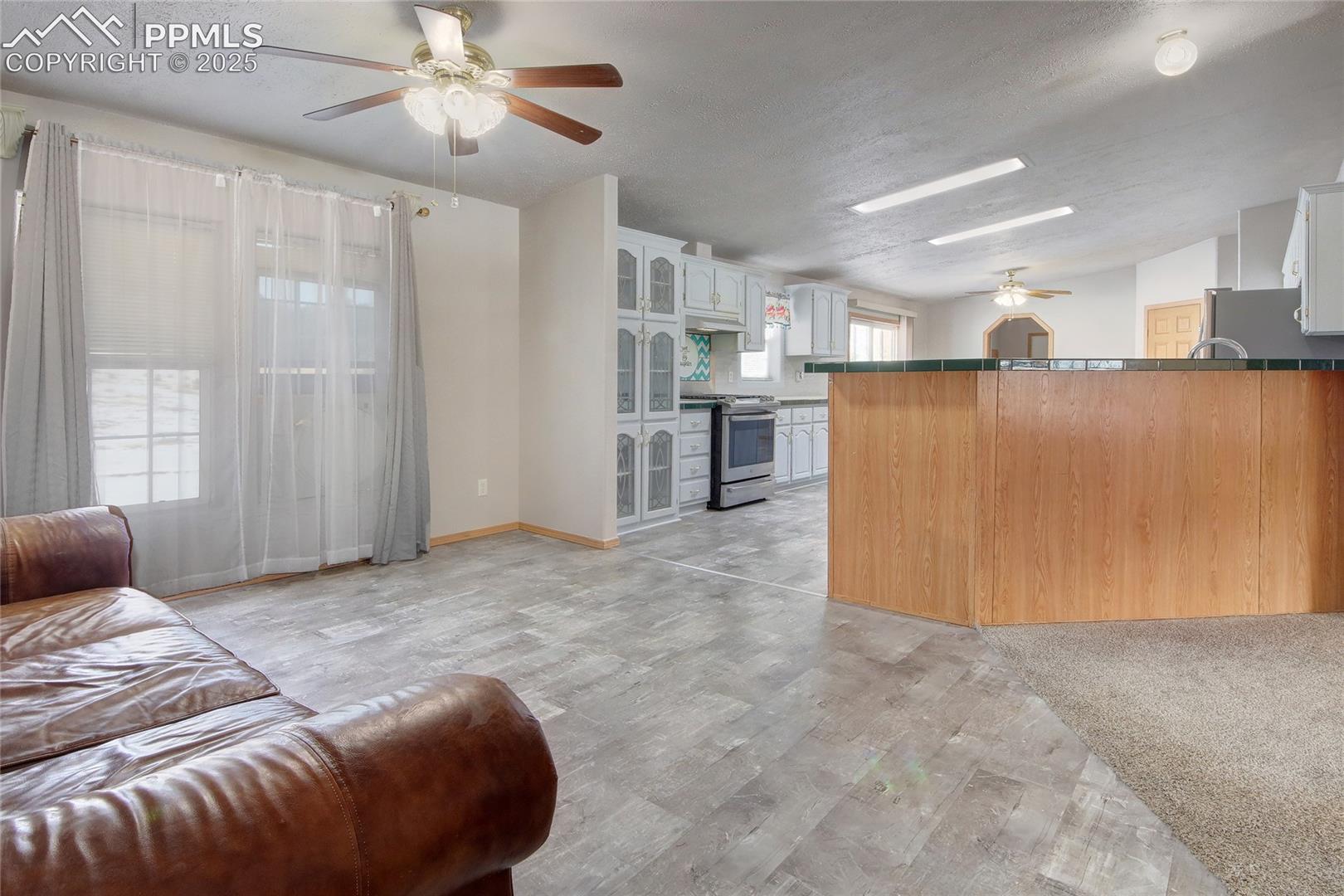Dining room facing counter bar