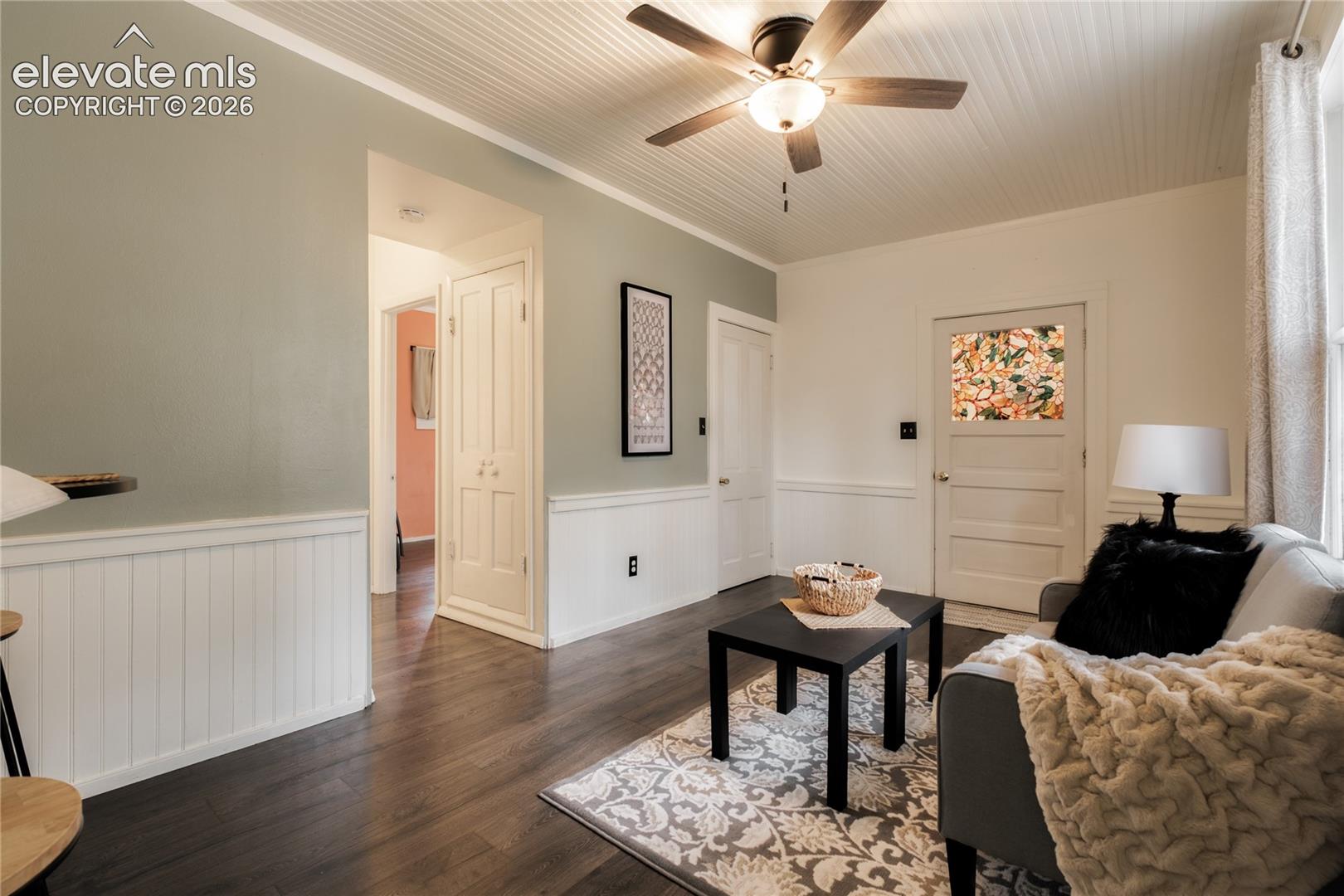 There is definitely enough space for more seating or dining or both.
