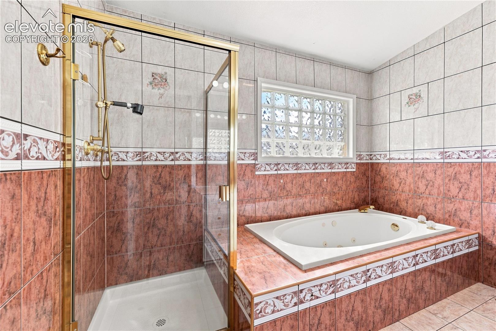 In master bedroom suite
