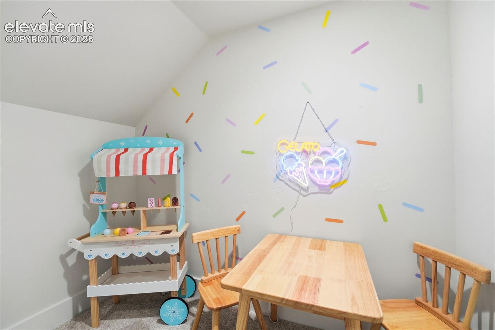 Playroom under the stairs