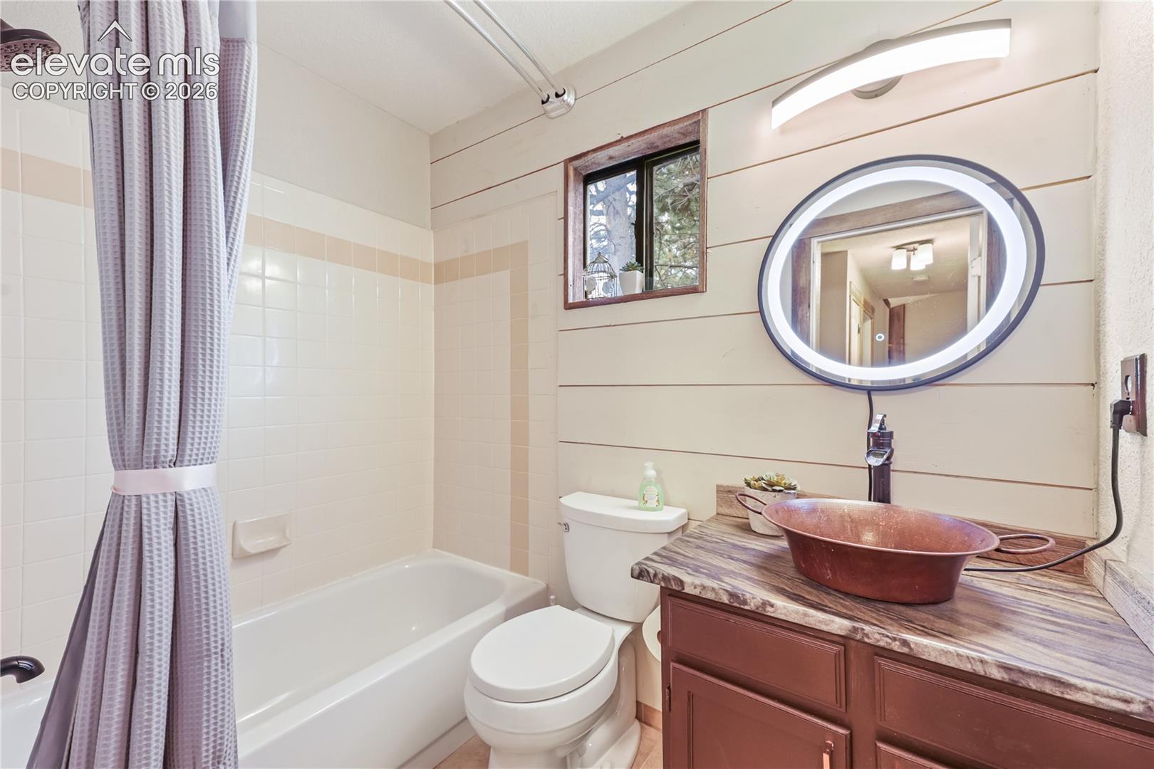 Hall Bathroom on Main level.