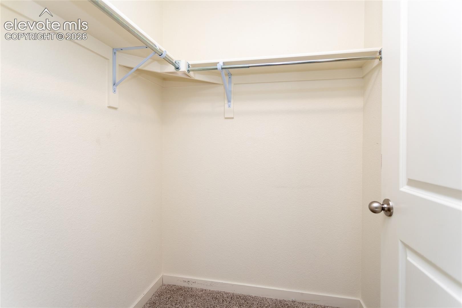 Walk-in closet for bedroom 3