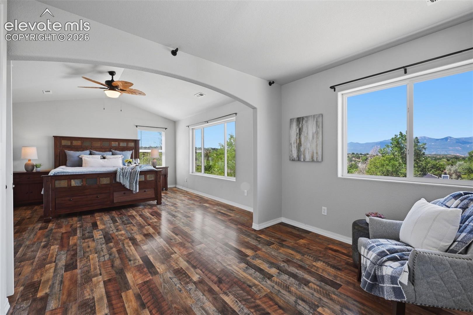 You are going to love your tree house views from the master retreat!