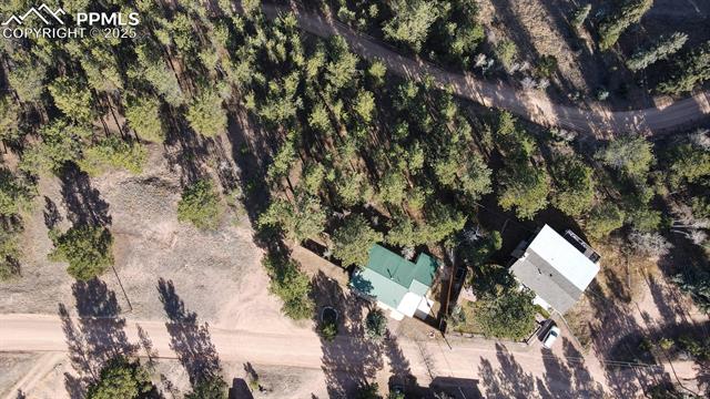 Aerial view of property's location