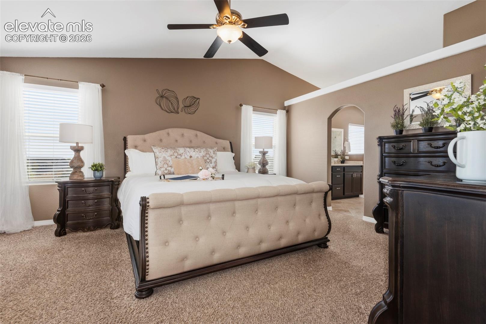 Main Level Primary Bedroom with 5 Piece Bath that Looks and feels Luxurious 