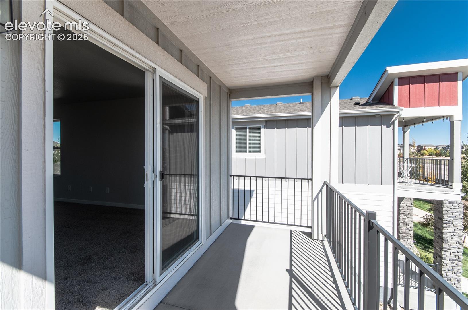 Primary bedroom private deck