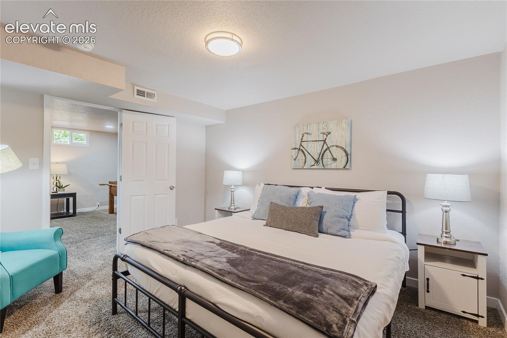 4th bedroom in lower level