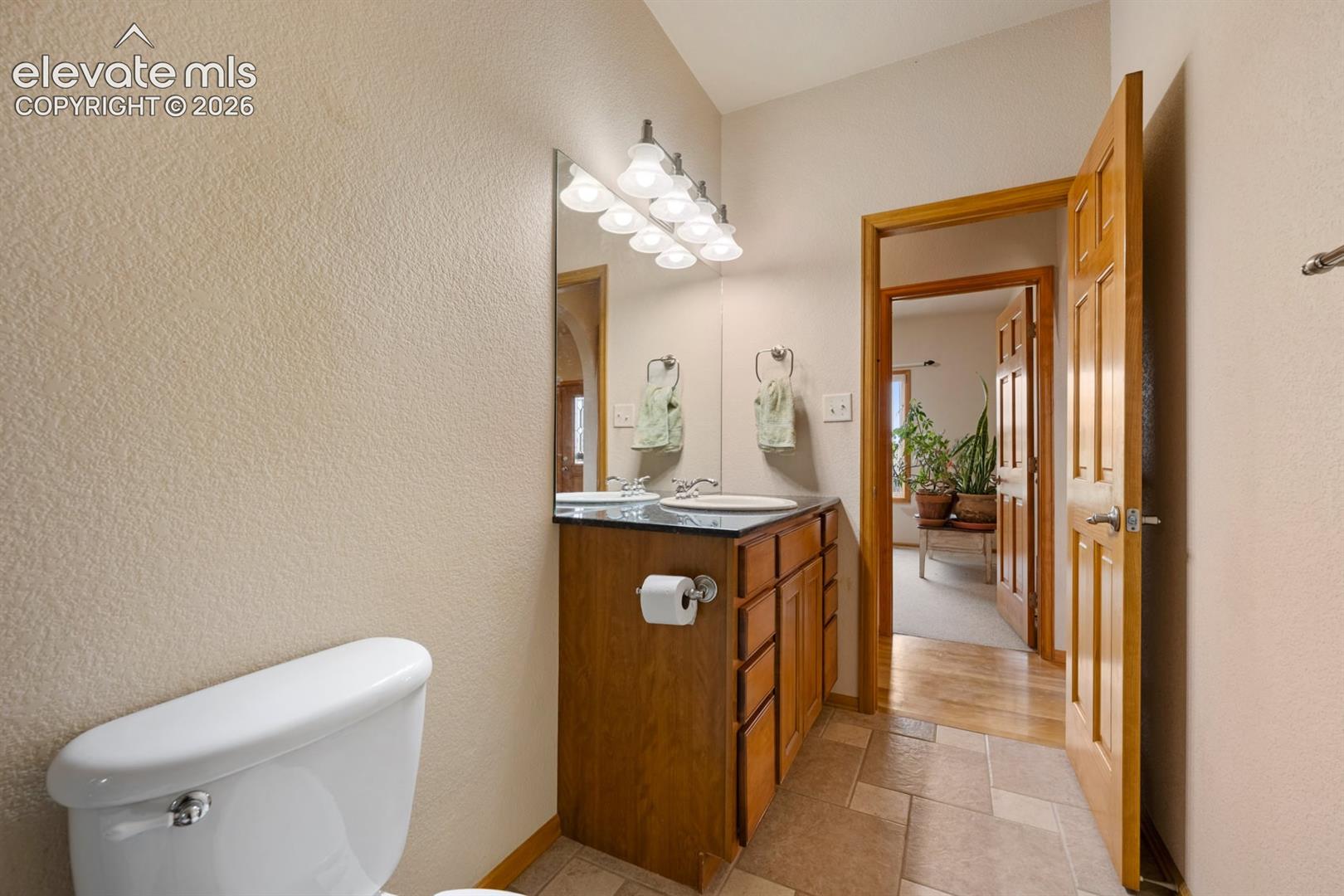 Beautiful custom tile and granite.