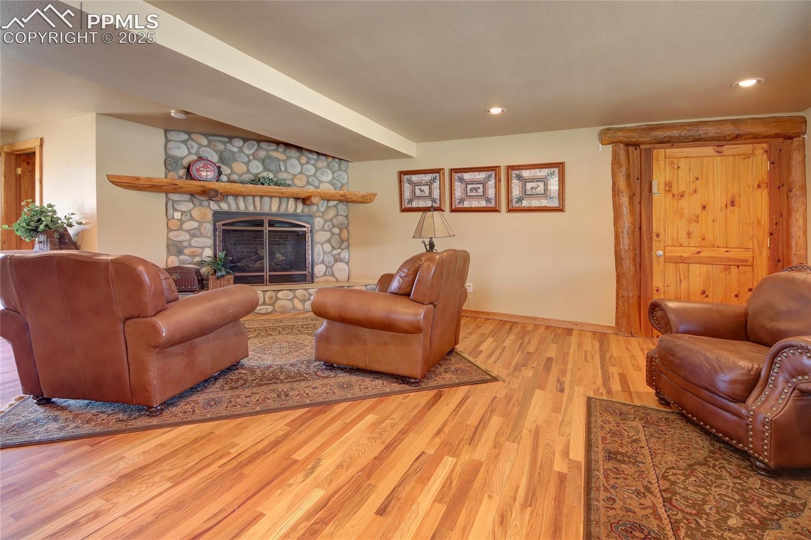CH Living Room With Fireplace