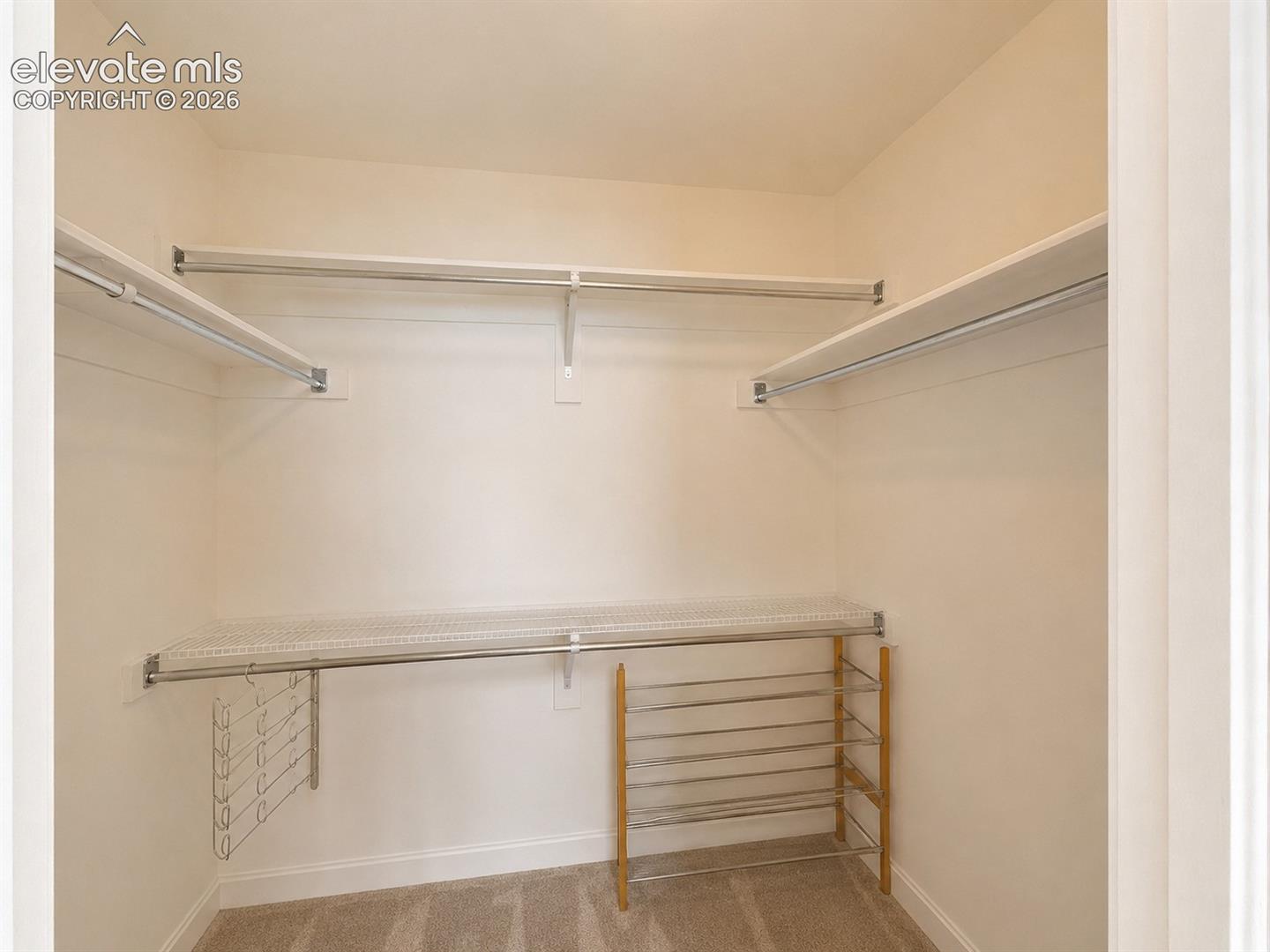 Walk in closet in Primary bedroom 