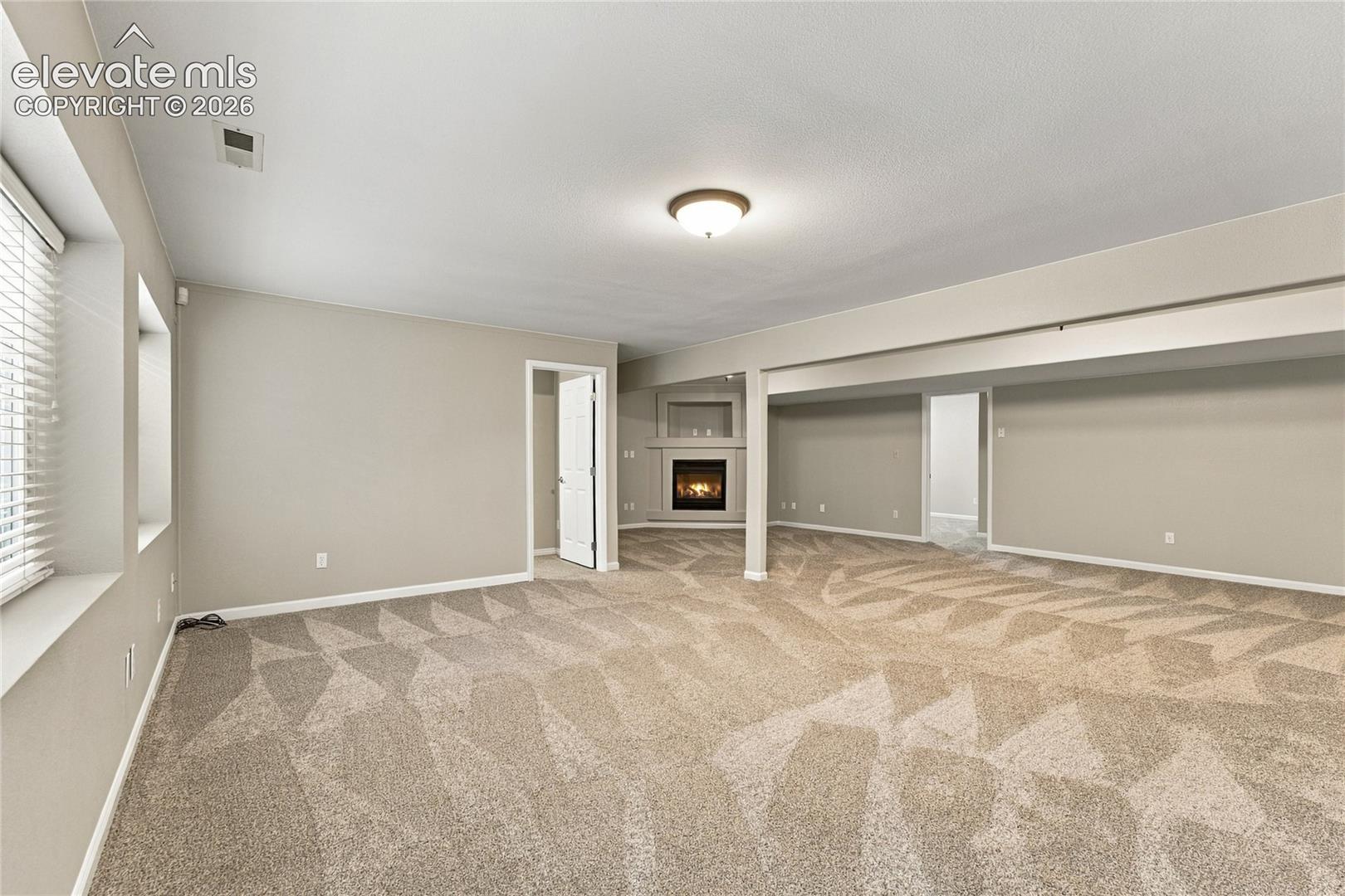 lots of space in the recreation room 