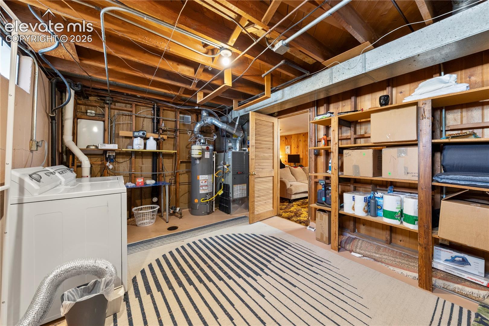 Utility/Laundry Space in Basement