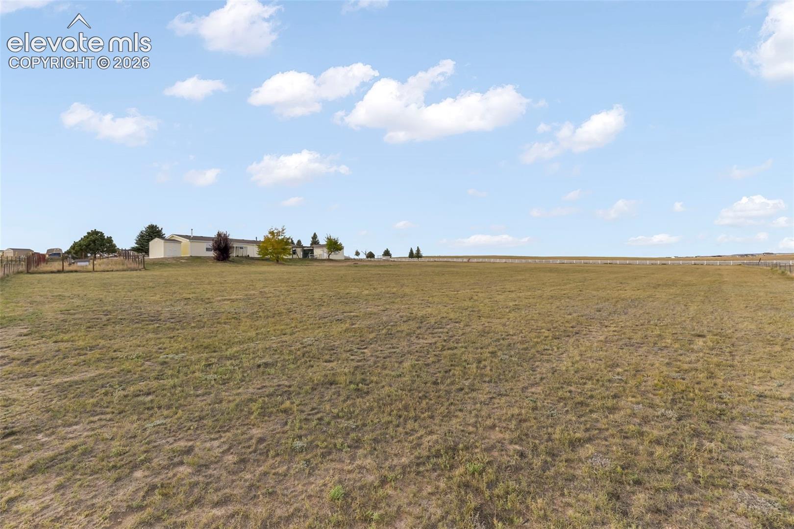 Expansive grass-covered terrain