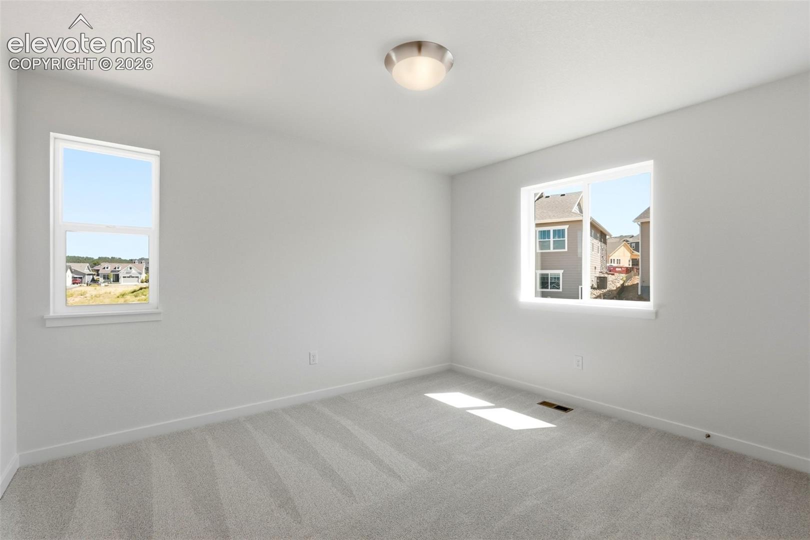 Bedroom 3 located on the upper level