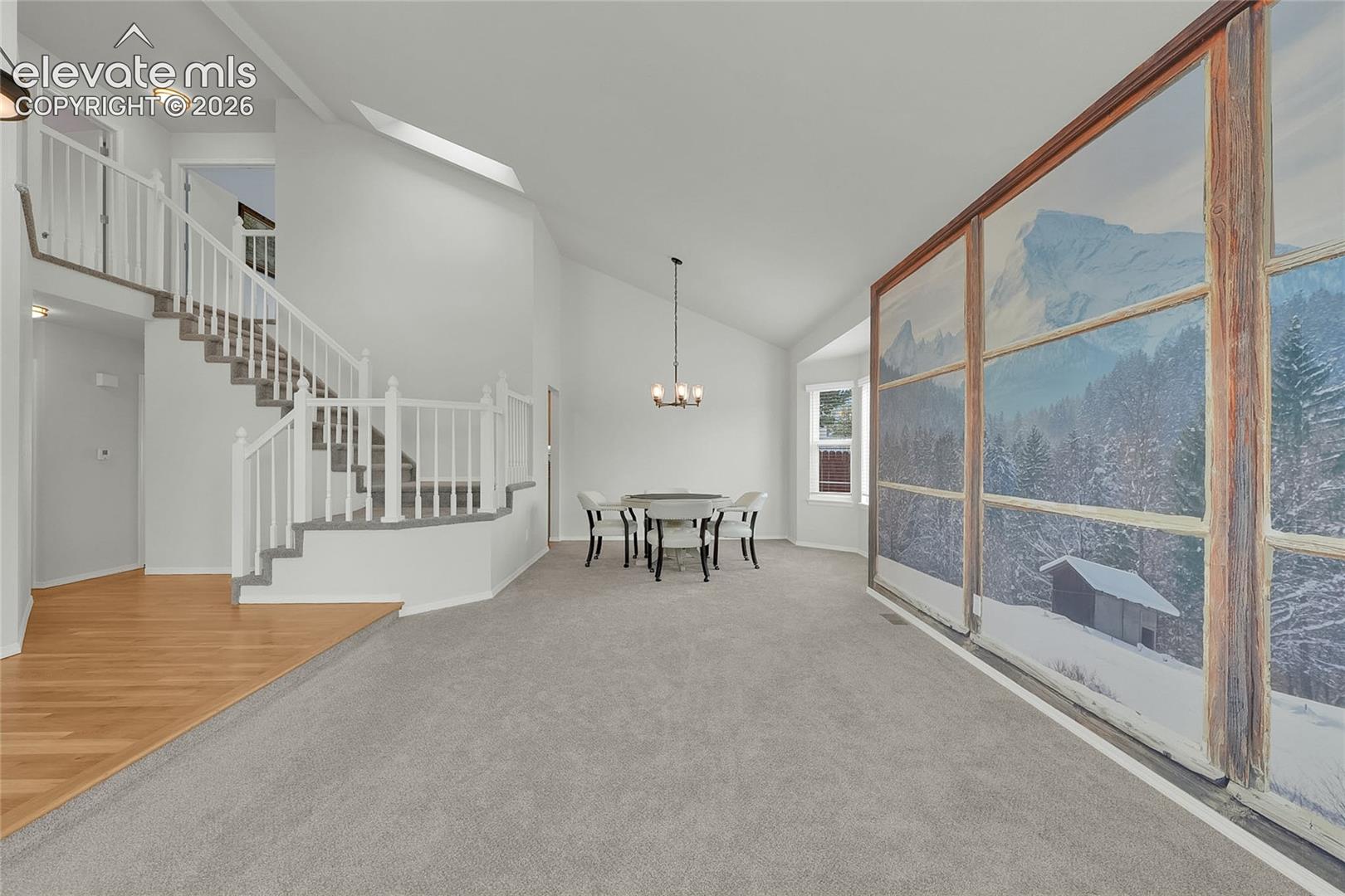 Living Room and Formal Dining Area