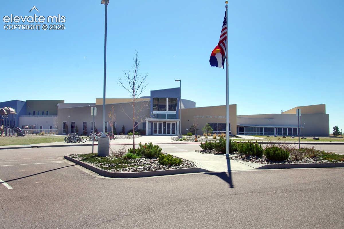 Chinook Elementary and Middle School (old stock photo)