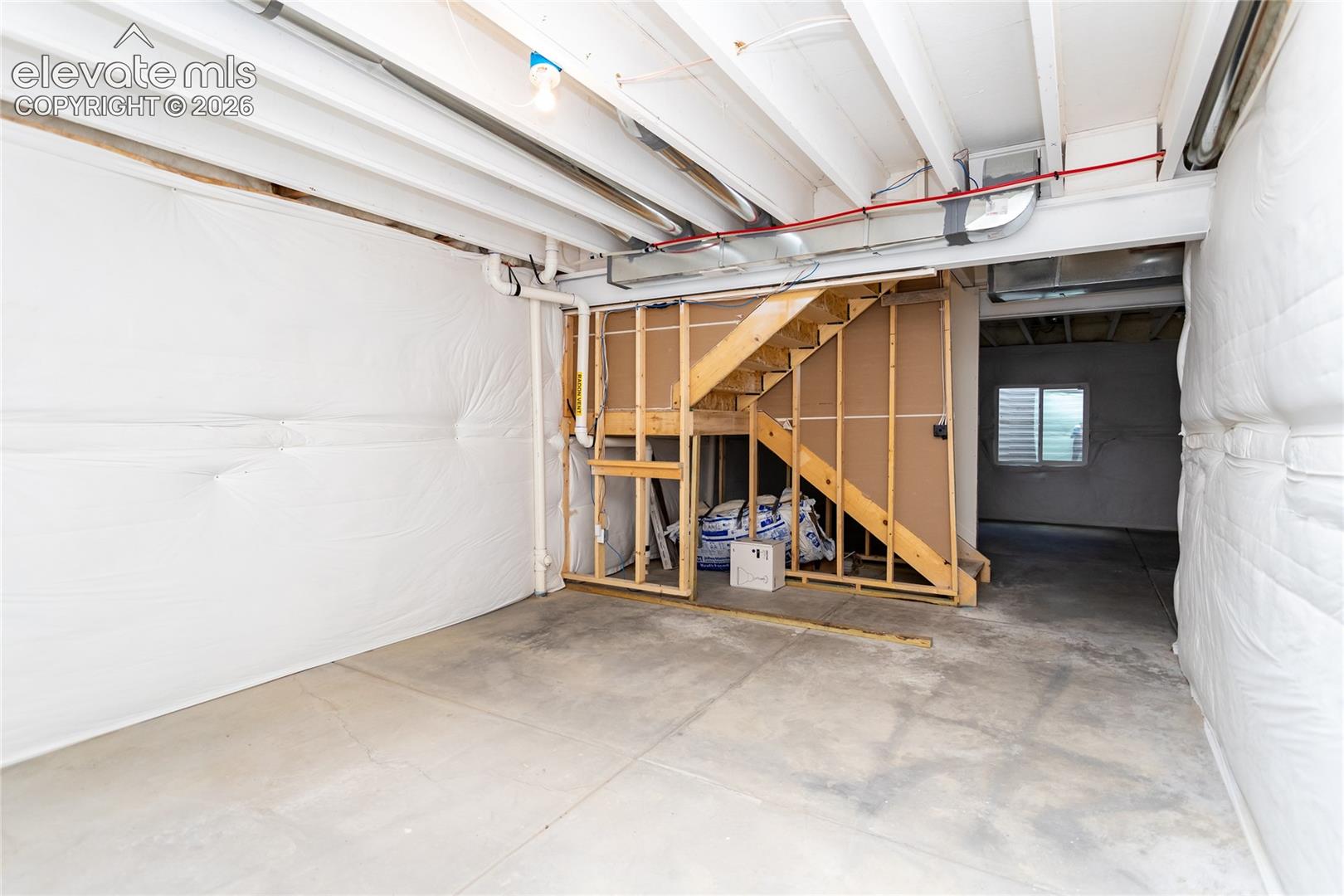 Full unfinished basement offers many possibilities for future growth.